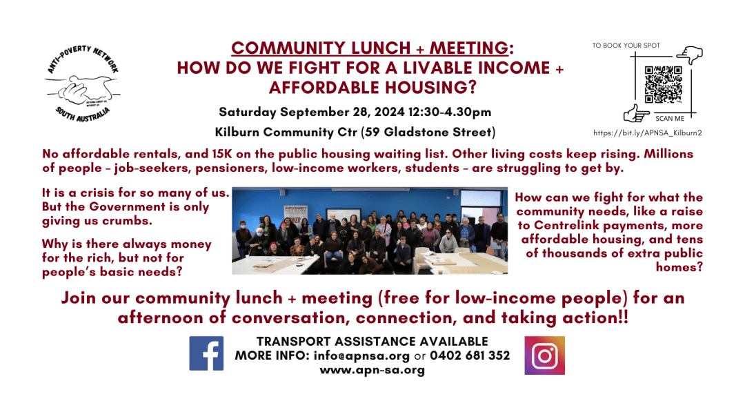 Community Lunch + Meeting