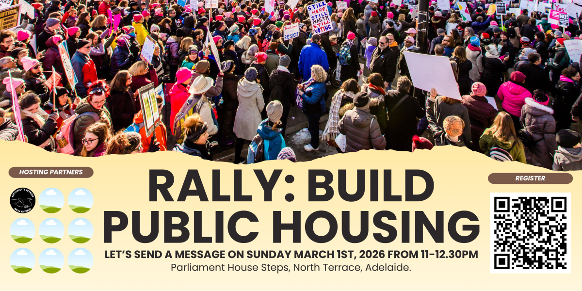 RALLY: BUILD PUBLIC HOUSING