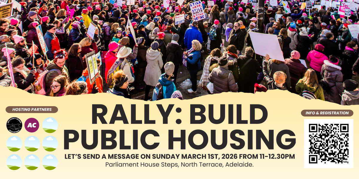 RALLY: BUILD PUBLIC HOUSING